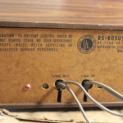 Restored Panasonic  RS-805US 8 track player (9) image 8