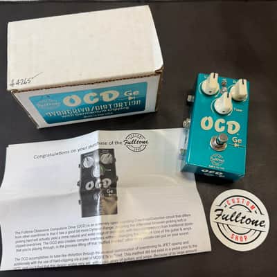 Fulltone Custom Shop OCD-GE Germanium Overdrive | Reverb
