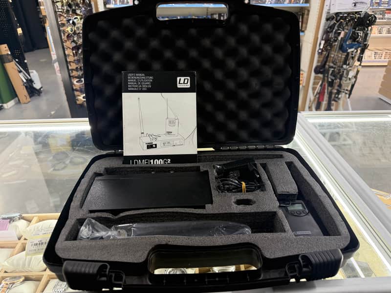 LD Systems MEI 100 G2 Wireless IEM System 2017 - Present - Black image 1