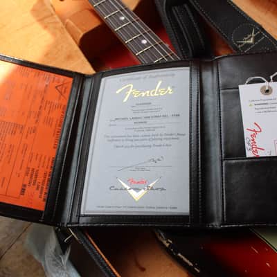 FENDER "Michael Landau Signature 1968 Stratocaster, Round-Laminated Rosewood, Bleached 3-Color Sunburst" HARDCASE, PAPERS, 3, 58 KG image 22