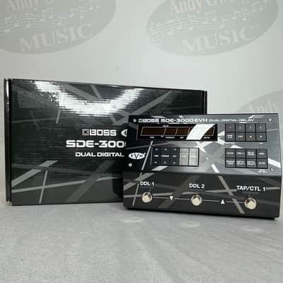 DEMO Boss SDE-3000EVH Dual Digital Delay 2023 Black / Grey Stripes image 2