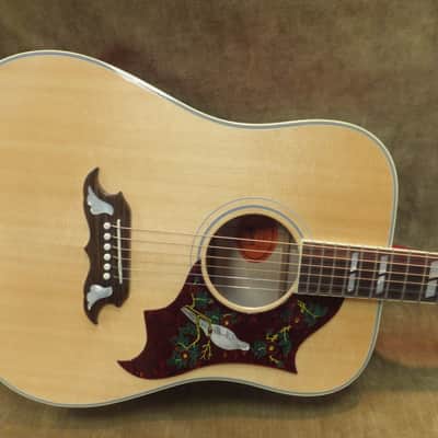 2018 Gibson Dove Limited Edition Natural Super Flamey Back & Sides Mint W/OHSC Free US Shipping!.. image 6