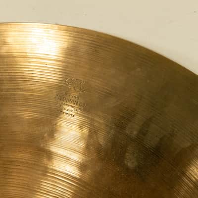 1960s Zildjian A 22" Ride Cymbal 2802g image 4