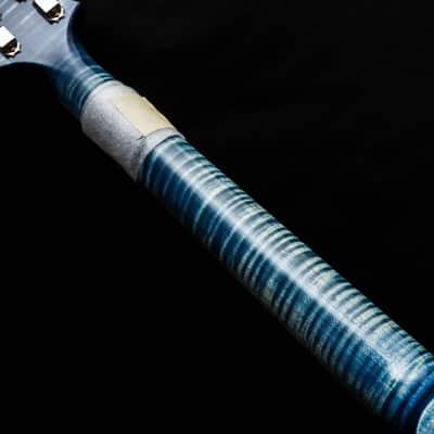 PRS USA Paul Reed Smith McCarty 594 Semi-Hollow Wood Library "Faded Blue Jeans + Ebony" (2021) image 15