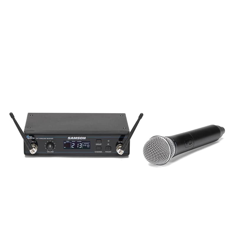 Samson Concert 99 Frequency-Agile UHF Wireless Handheld Mic System - K Band (470–494 MHz) image 2