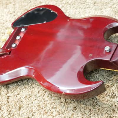 Video! 1993 Gibson "Headless" SG Standard Red image 19