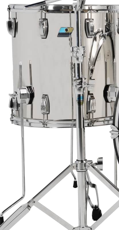 Ludwig *Pre-Order* Stainless Steel Zep 16x16" Floor Tom Drum w/Legs | Special Order | Authorized Dealer image 1