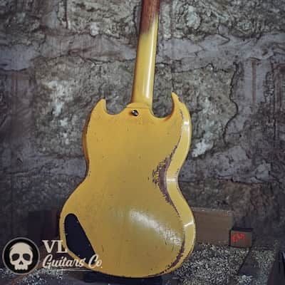 SG Junior 1961 Gary Moore Style Relic Guitar image 5