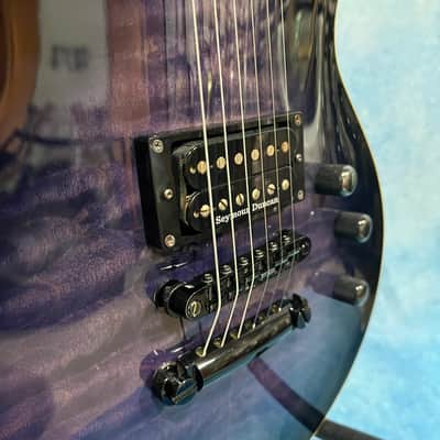 Edwards ESP E-MA 105SD QM Eclipse 2014 Reindeer Blue Made in Japan image 7