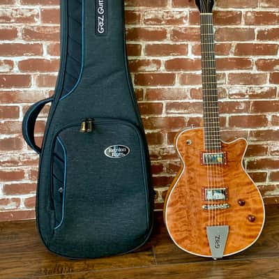 Grez Mendocino Custom, 2020 Quilted OG Redwood Top, Lollar Imperials 5lbs 3oz, NEW, Tortoise Bound Top & Back W/B/W Top of Body Purfling (Authorized Dealer) image 13