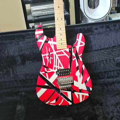 Charvel EVH Art Series 2004 - 2007 - Red / White / Black image 4