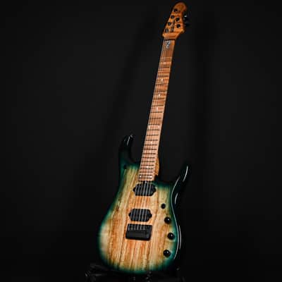 Ernie Ball Music Man JP15 Emerald Glow w/ Roasted Figured Maple Neck *Miami Guitar Exclusive* 2024 (H07648) image 10
