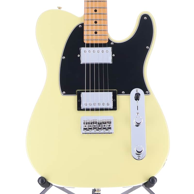 Fender Player II Telecaster HH, Maple Fingerboard, Hialeah Yellow (K4) (03010) (03010) image 1