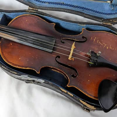 Antonius Stradivarius Cremonensis Faciebat Anno 1721 Copy Violin w/Case image 2