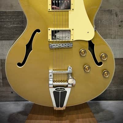 Schecter Corsair Electric Guitar w/ Bigsby - Gold Top - B-Stock (1554) image 3