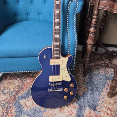Heritage Standard II Collection H-150 P90 Electric Guitar Midnight Blue image 4