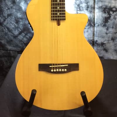 Johnson JG-50-NA Natural top Acoustic Chambered Thin Body Electric image 10