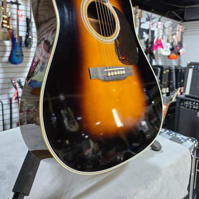Martin D-28 Acoustic Guitar - Sunburst w/OHSC + FREE $299 Plek & Setup #026 image 1