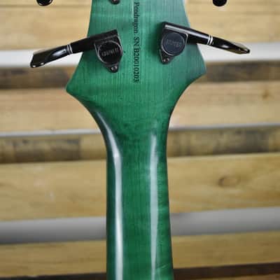 2001 Pendragon Banshee Green With Bartolini Pickups Free Shipping image 4