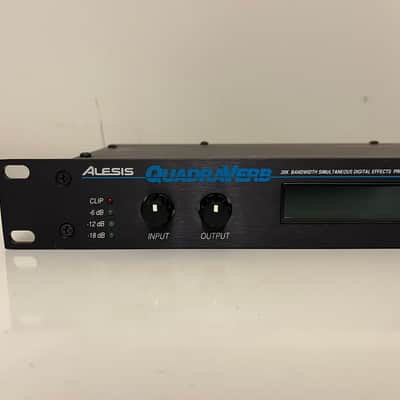 Vintage Alesis Quadraverb Digital Effects Rack Processer Unit image 2