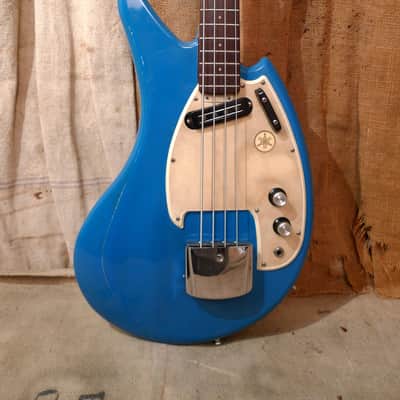 Yamaha SB1-C Flying Banana 1960's Blue image 2