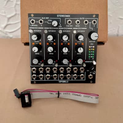 Toppobrillo Stereomix MKII Rev 2 - Limited Edition - Black - Performance Mixer Aux Pan CV Stereo image 1