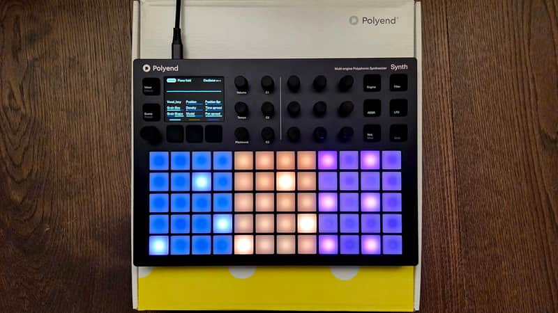 Polyend Synth Polyphonic Desktop Workstation 2024 - Present - Black image 1