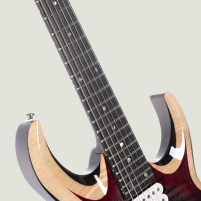 Cort X700 Duality II Lava Burst Electric Guitar | X Series Double Cutaway, Seymour Duncan Pickups, Ebony Fingerboard image 11
