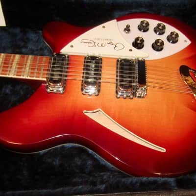 1988 Rickenbacker Roger McGuinn 370/12 RM Fireglo image 4