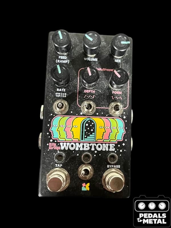 Chase Bliss Audio Billy Strings Signature Wombtone Analog Phaser 2024 - Present - Black - X17097 image 1