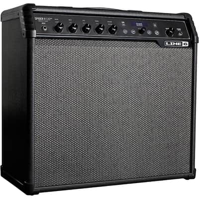 Line 6 Spider V 120 MKII 120W 1x12 Guitar Combo Amp Regular Black