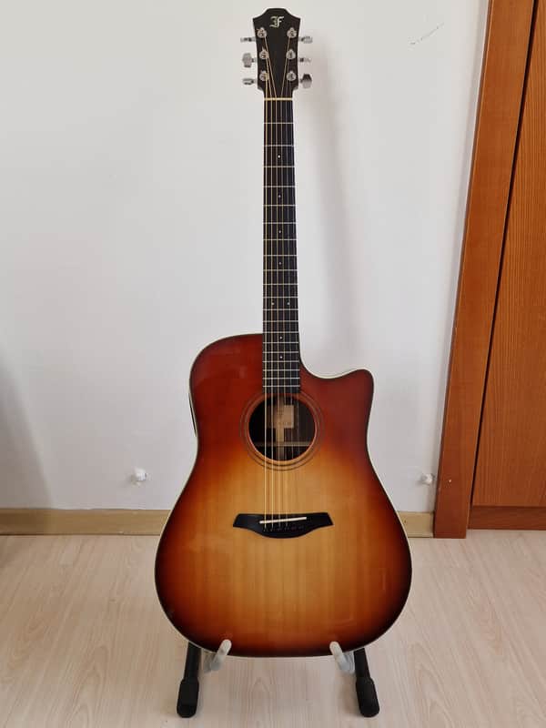 Furch Green Master's Choice Dc-SR SPE Sitka Spruce/Indian Rosewood Dreadnought Cutaway with LR Baggs Stagepro Element, Sunburst image 1