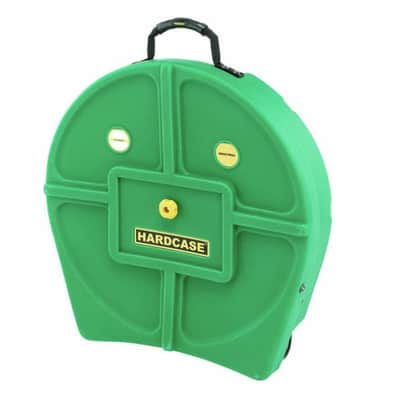 Hardcase HNP9CYM22DG With Wheels Coloured Cymbal Case Dark Green image 3