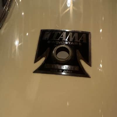 Tama Swingstar 13x12” Power Tom 1980s MIJ - White image 2