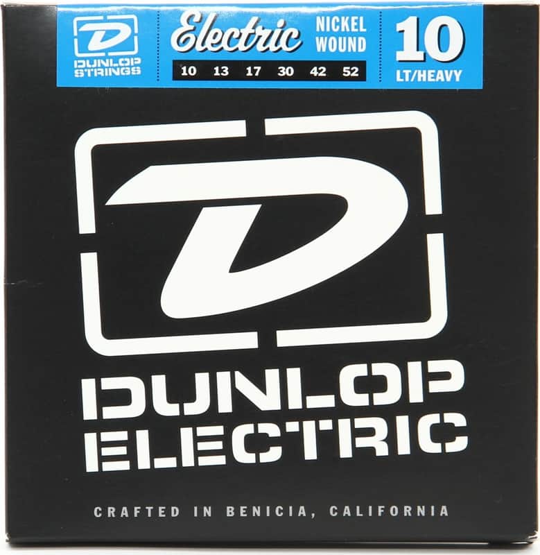 3 Sets of Dunlop DEN1052 Electric Guitar Strings 10-52 image 1