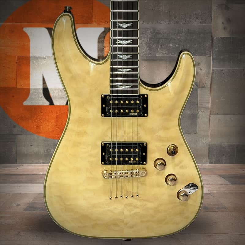 Schecter Omen Extreme-6 Electric Guitar - Gloss Natural (2033) image 1