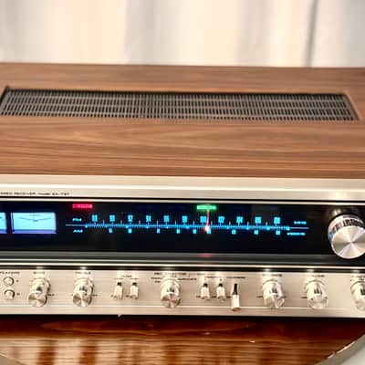 🎶✨ Pioneer SX-737 / SX737 Vintage Stereo Receiver w/ Original Wood Cabinet — Serviced, Cleaned, Tested image 4