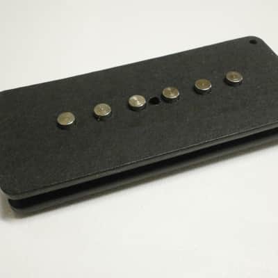Jazzmaster HYBRID BRIDGE Pickup HOT 9.4kOhm A2 P90 / Humbucker Hand Wound Fender FAT by Q pickups image 6