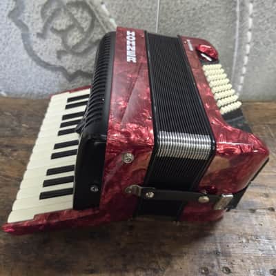 Hohner Bravo II 48 Accordion 2010s - Red image 2