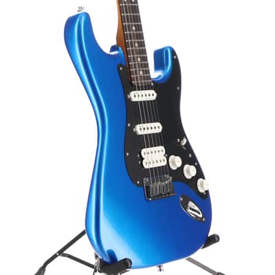 Fender American Ultra II Stratocaster HSS, Ebony Fingerboard, Noble Blue (Z12) (26574) image 3