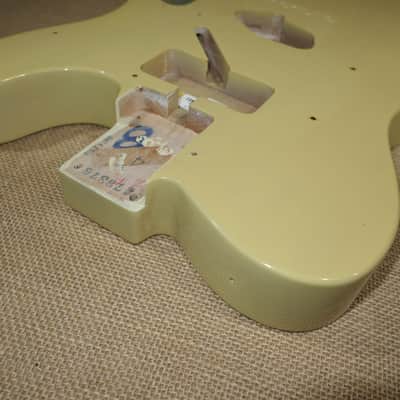 2013 USA Fender Telecaster Alder Guitar Body Vintage Blonde image 4