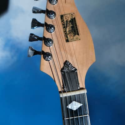 Postal  Crossroads 1910 Limited Edition  #1 Barnwood Upgrade Bigsby F Hole image 4
