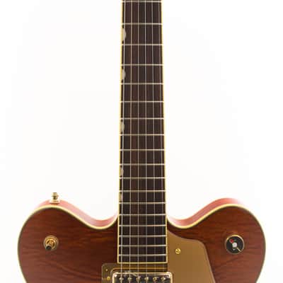 Gretsch Limited Edition Electromatic Flame Okoume Broadkaster 2025 - Present - Roundup Orange image 3