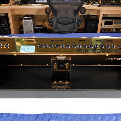 Moog Minimoog Voyager 10th Anniversary Gold Edition 44-Key Monophonic Synthesizer 2012 image 9
