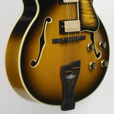 Ibanez LGB30-VYS George Benson Signature Hollow Body Guitar 6-String - Vintage Yellow Sunburst + Case MF100C image 13