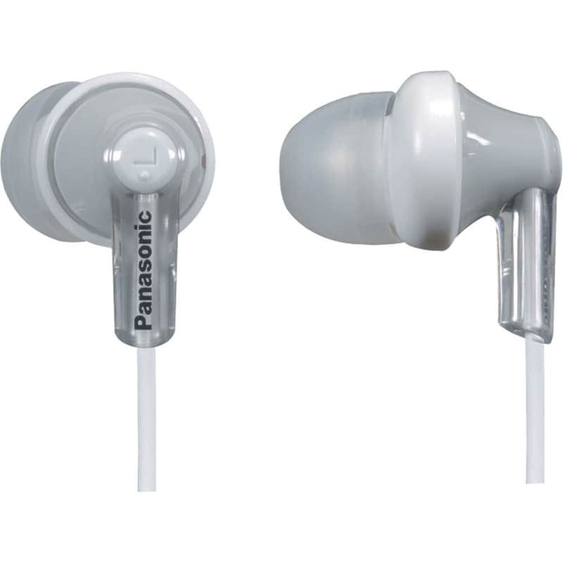 Panasonic RPHJE120S ErgoFit Earbud Headphones - Silver image 1