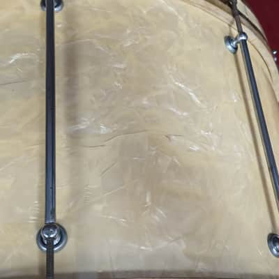Vintage Frank Wolf 26″x14″ Bass Drum With In WMP – 1930s image 7