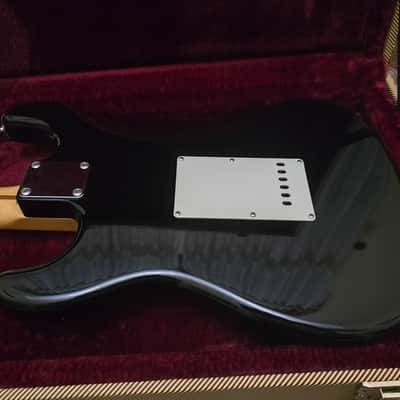 Collector-grade! 1993 Fender Japan 50'S Reissue ST54 "Blackie" Stratocaster BLK in Excellent Condition image 19