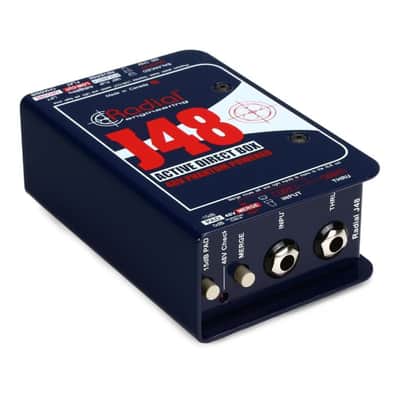 Radial Engineering J48 Premium Phantom Powered Active Direct Box Bundle w/Pig... image 5