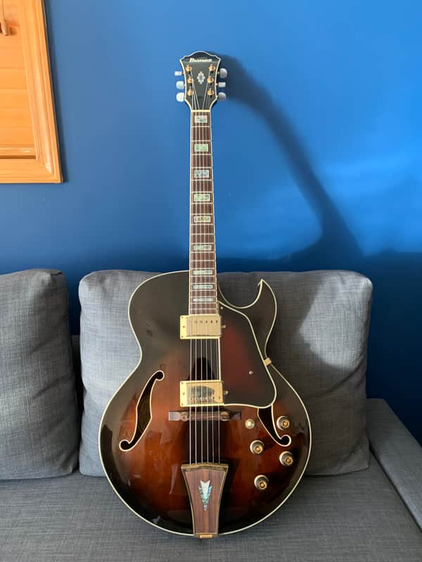 Mei Ibanez AK95-DVS-12-02フルアコ Mei Ibanez AK95-DVS-12-02